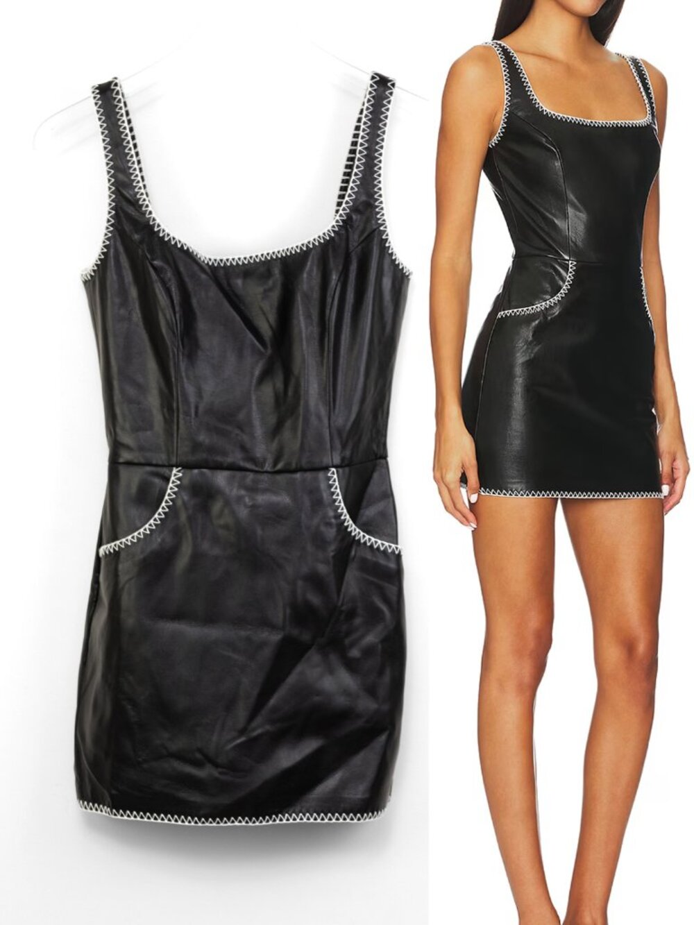 Amanda Uprichard Ginger Skort Romper Mini Sleeveless Black Size XS NWT
